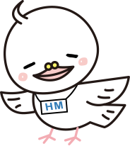 HMネットイメージキャラクター ぽぽじろー
